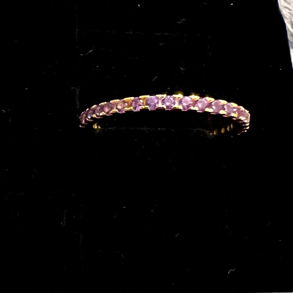 Amethyst Birthstone Ring